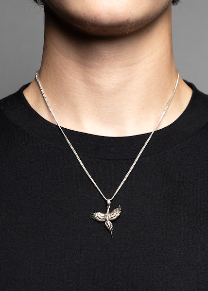 Sterling Silver Phoenix Pendent