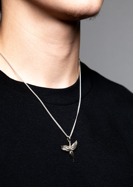 Sterling Silver Phoenix Pendent