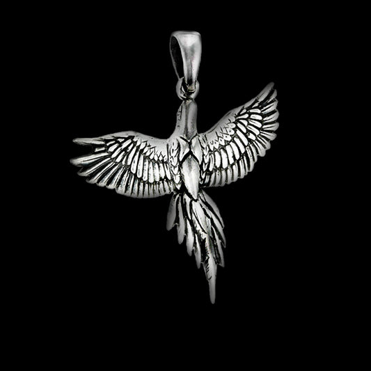 Sterling Silver Phoenix Pendent